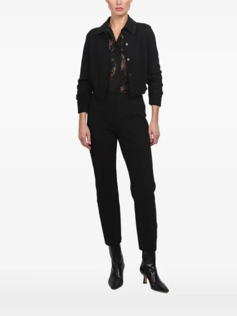 High Sport long-sleeved cardigan Black 1007Y033