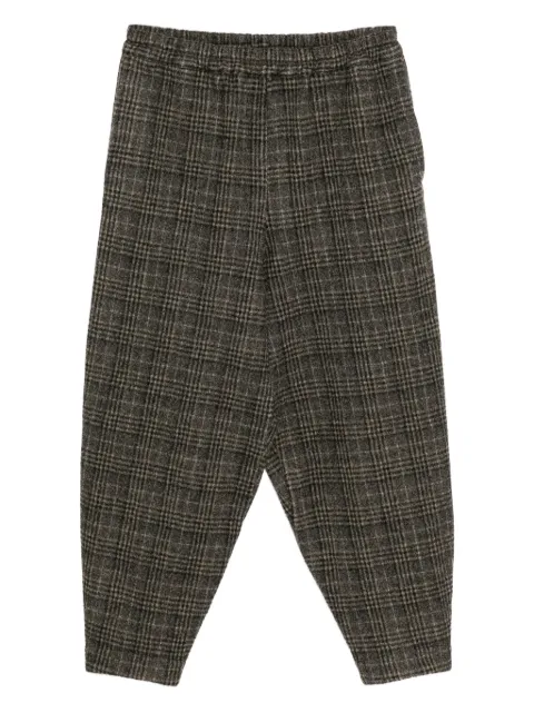 Toogood Acrobat checked trousers Brown THEACROBATTROUSER