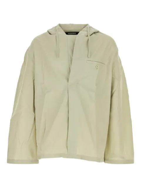 Jacquemus Marino hooded jacket Green TOM00546AW00539