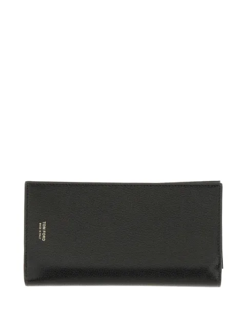 TOM FORD logo-print wallet Black S0525LGO033P1N001