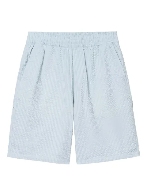 Carhartt WIP textured elasticated shorts Blue I035152