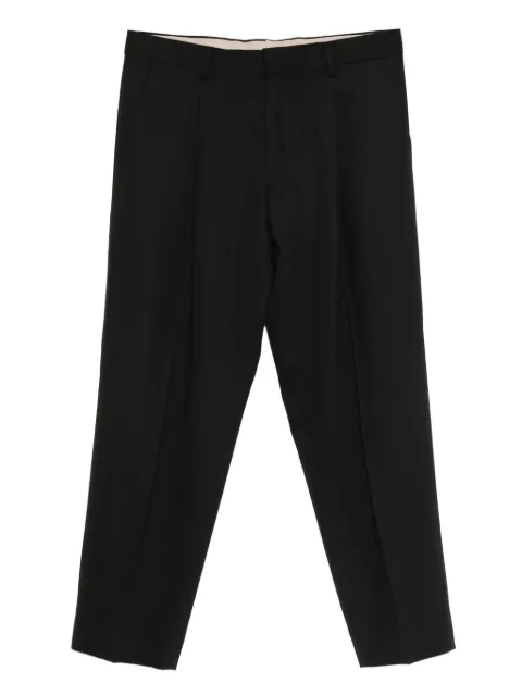 Costumein pleat-detail trousers Black VINCENTLURAS