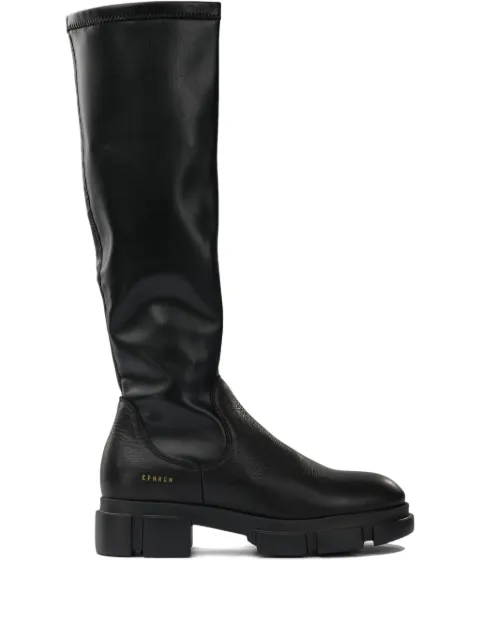 Copenhagen knee-high platform boots Black F5CPH556CPH01BLACK