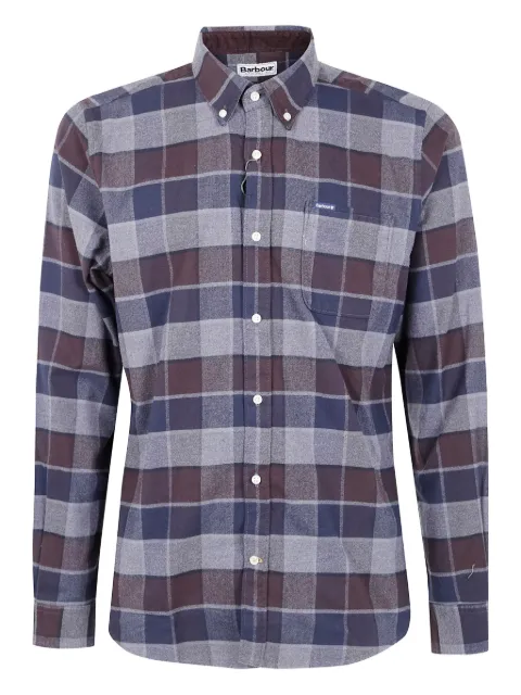 Barbour Valley check-pattern shirt Blue MSH5057BR17