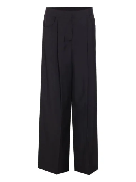 FENDI pleated-front trousers Black FR6655AQ3H