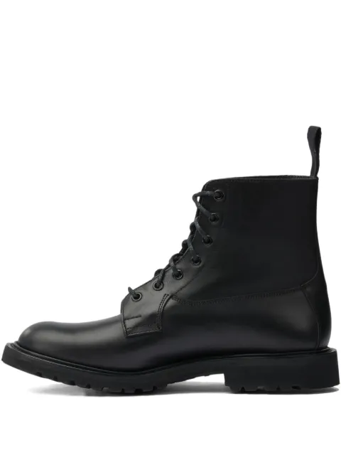 Tricker's leather biker boots Black BURFORD5OLIVVIACLASSICBLACK