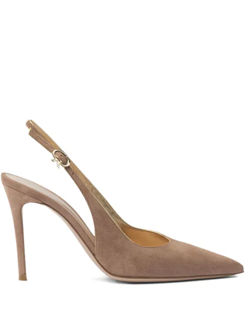 Gianvito Rossi 100mm Yves slingback pumps Pink G9553295RICPRALINEMEKONG