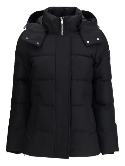 Moose Knuckles Cloud 3Q padded hooded jacket Black M35LJ179S