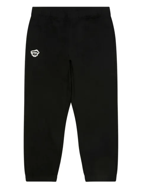AAPE BY *A BATHING APE® logo-patch track pants Black AAPPTMC645XXP