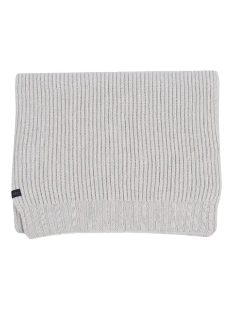 Fay ribbed wool scarf Grey NSMF2512960XWI