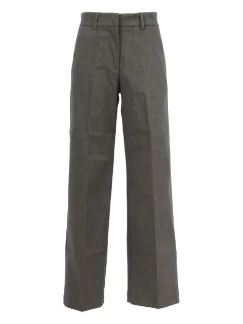 K-Way belt-loops straight trousers Grey K61364W