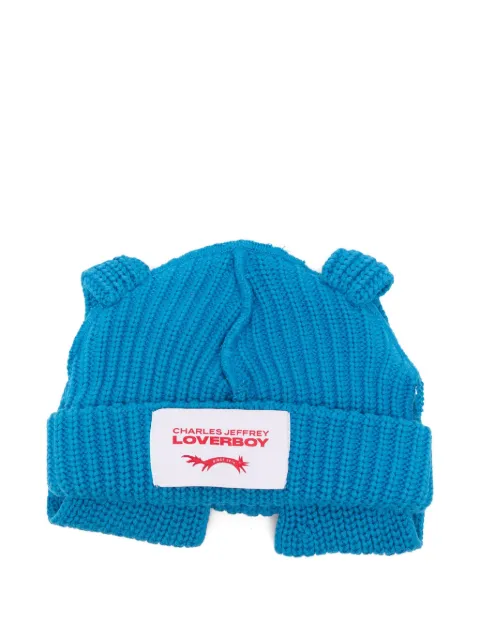 Charles Jeffrey Loverboy pop up-ears beanie Blue 052130205