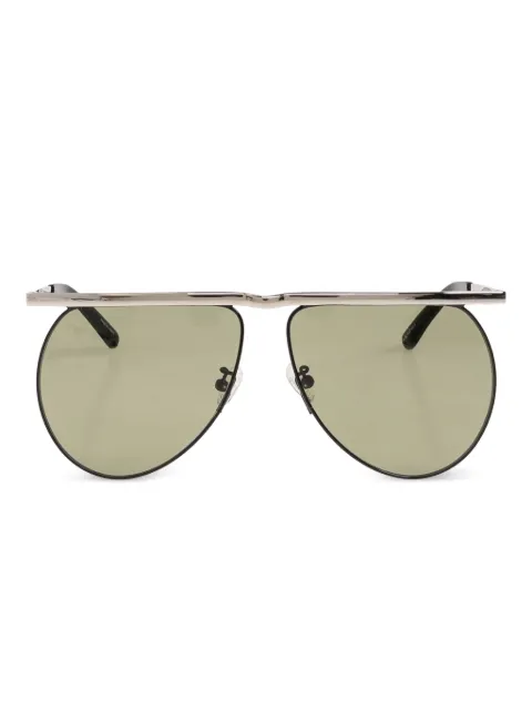 The Attico browline sunglasses Silver ATTICO65