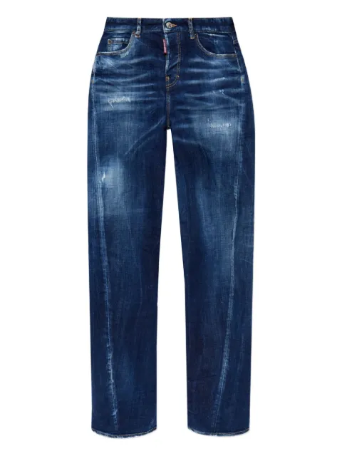 DSQUARED2 D2 Twisted distressed jeans Blue S72LB0890S30664