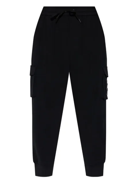 Moose Knuckles cargo-pocket track pants Black M35MR777