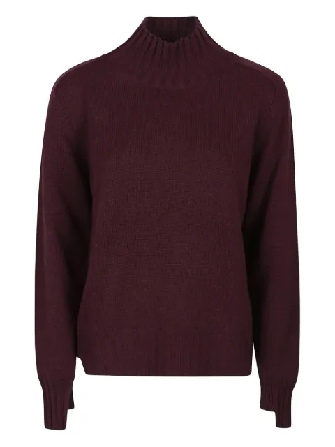 Canessa high-neck cashmere sweater Red NWKC007FK0001