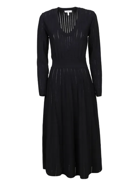 Casasola Cosima ribbed dress Black DRSCCOSIMA