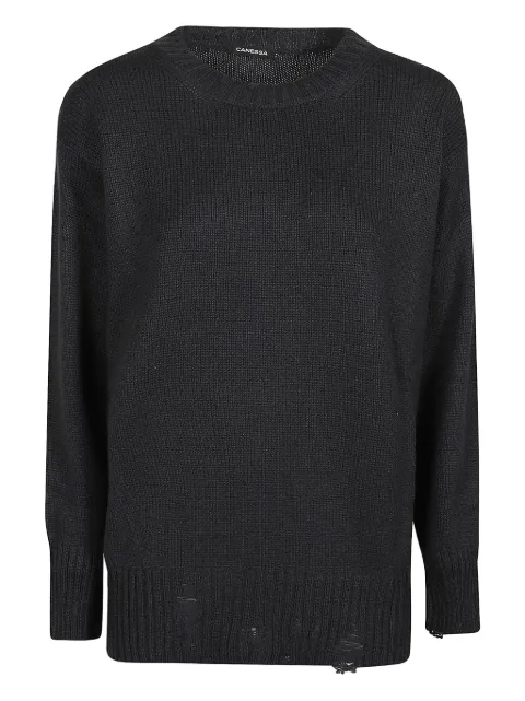 Canessa cashmere sweater Black NWKG007FK0001