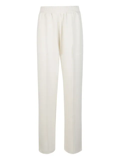 HINNOMINATE panelled elasticated-waist pants Neutrals HMABW01994