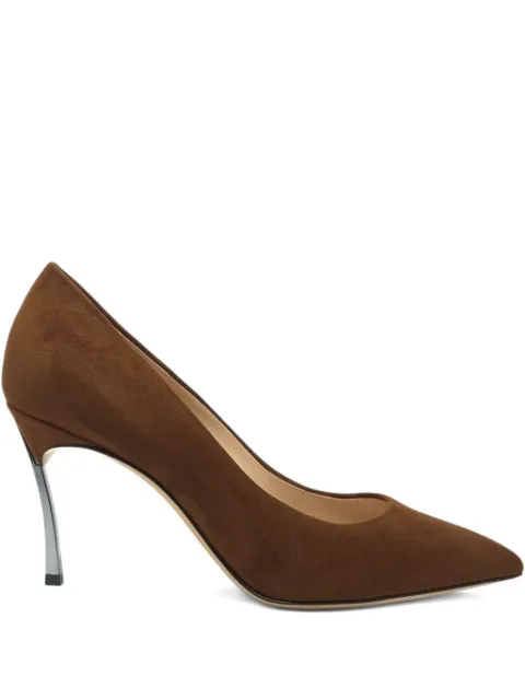Casadei 90mm Samurai Blade pumps Brown 1F915W080MC1832