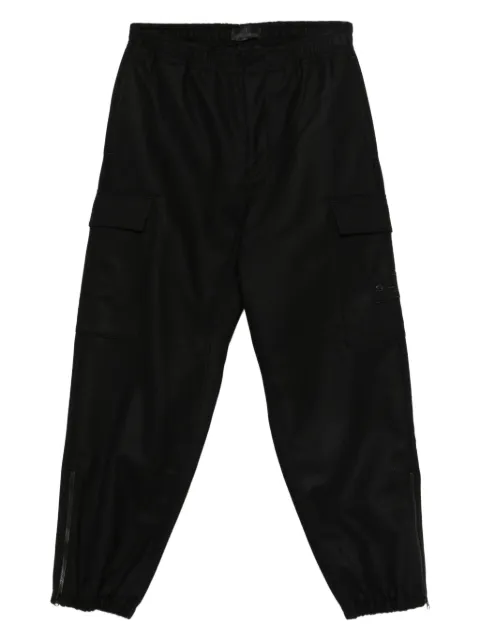 Stone Island cargo zipped-ankle trousers Black K2S153100021S0F24