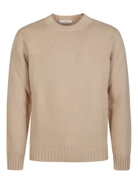 Kangra wool crew-neck sweater Neutrals 720001
