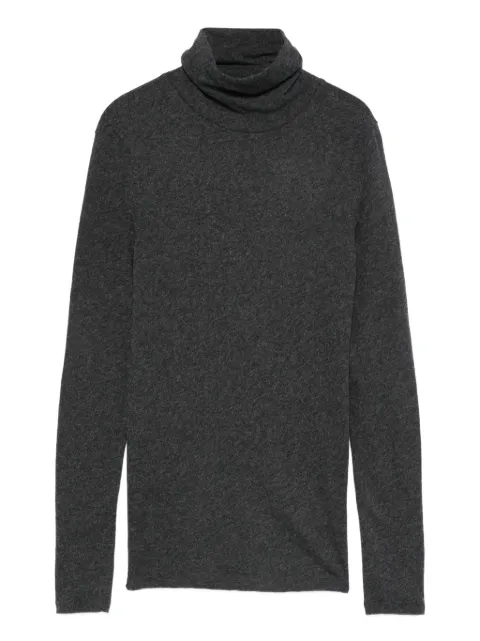 Majestic Filatures roll-neck sweater Grey M482FTS011