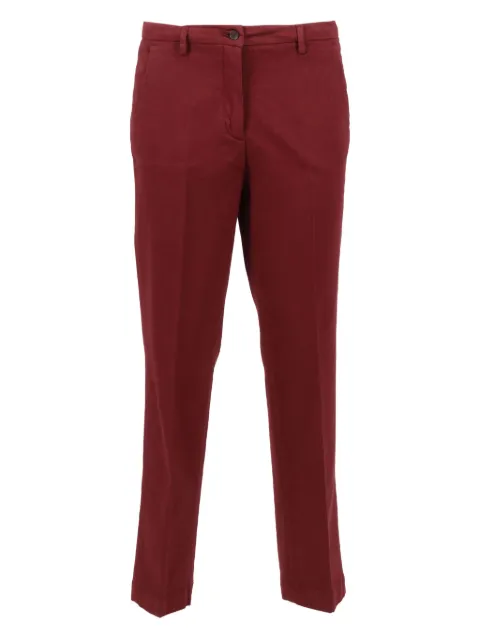 Briglia 1949 button pocket trousers Red ISOLDEGW400053