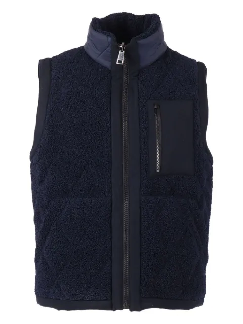 Ballantyne reversible zip gilet Blue BMS000UPL46