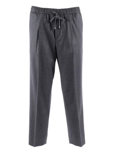 Briglia 1949 elasticated-waistband trousers Grey WIMBLEDONW400123