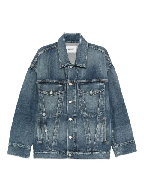 AGOLDE buttoned denim jacket Blue A50451652