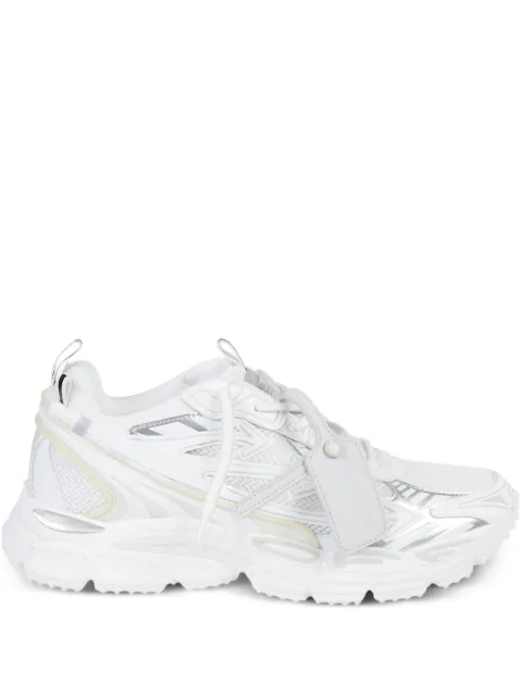 Off-White Be Right Back metallic-detail sneakers White OMIA295C99FAB0010101