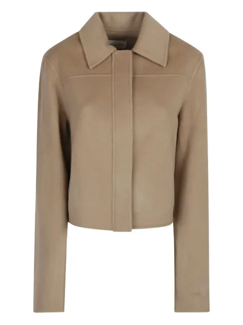 LouLou de Saison wool single-breasted blazer Neutrals ZHANNA