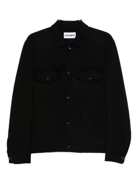 Attachment buttoned-pocket jacket Black AB52039
