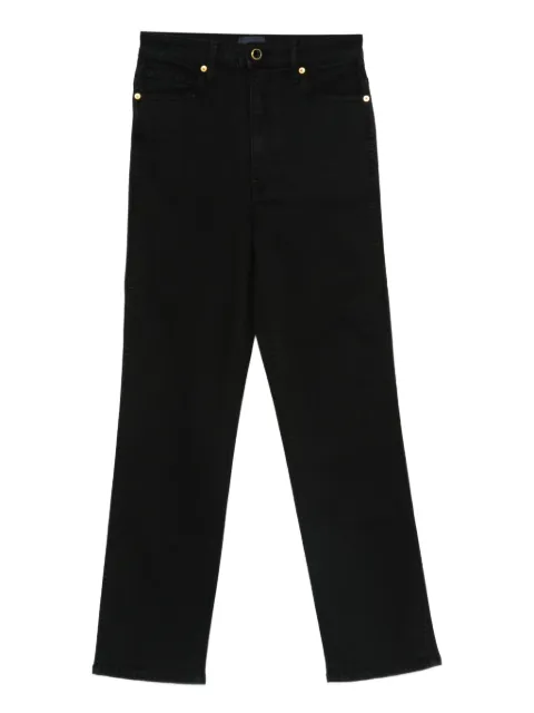 KHAITE straigh-leg jeans Black 1071902078