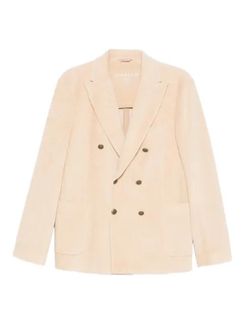 Circolo 1901 double-breasted blazer Neutrals CN4963