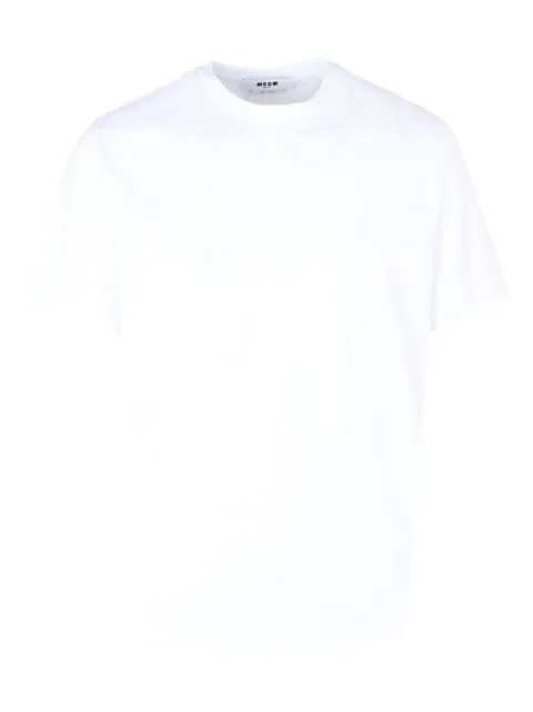 MSGM logo T-shirt White 3940MM125257798