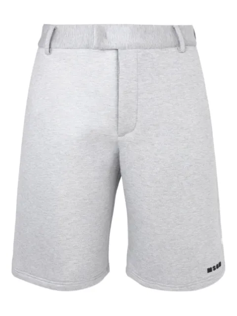 MSGM belt loops shorts Grey 3940MB03257612