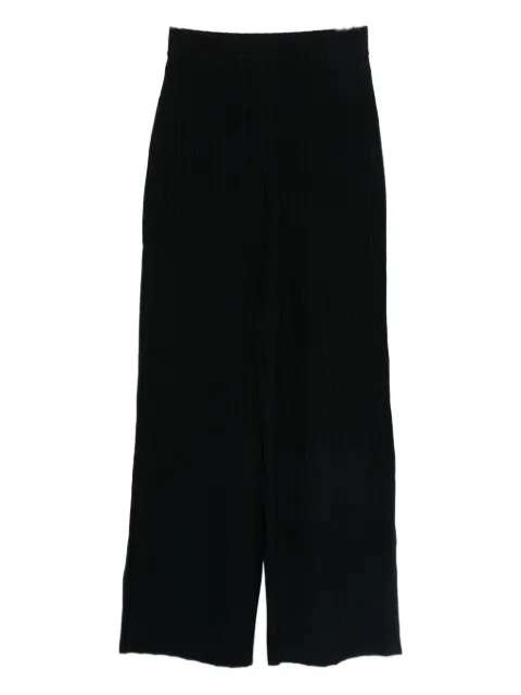 Cult Gaia pinstripe-print trousers Black PT31976YN2494