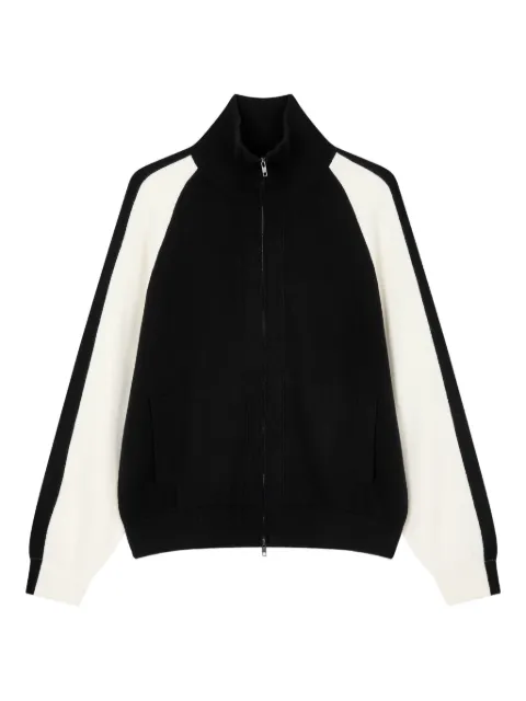 TOMBOY zip-closure cardigan Black 9155451117