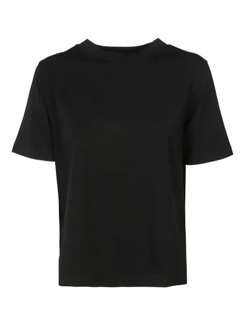 Aragona cotton crew-neck T-shirt Black D2358TP