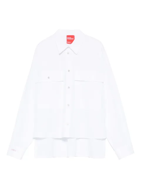 Merci double-pocket shirt White C396U
