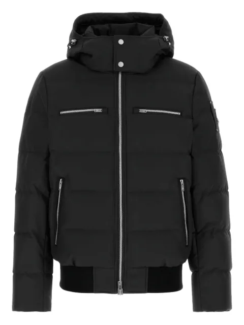 Moose Knuckles Cloud hooded bomber jacket Black M35MB005S