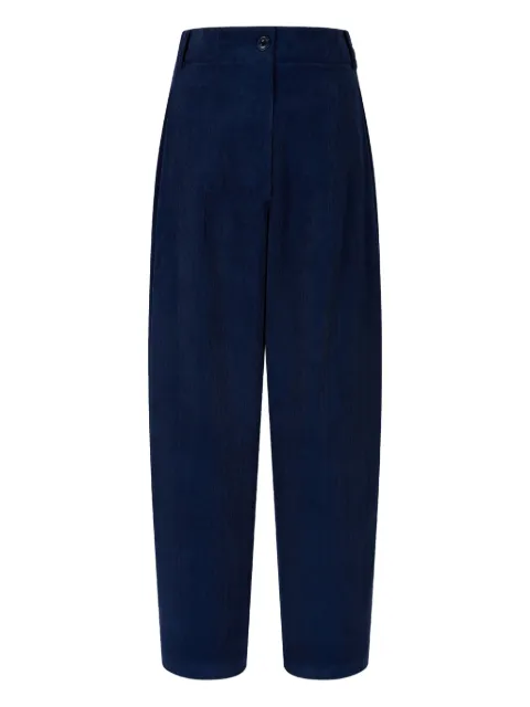 TOMBOY banded-corduroy trousers Blue 9105431102