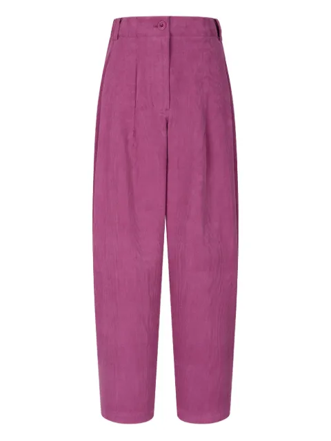 TOMBOY banded-corduroy trousers Pink 9105431102