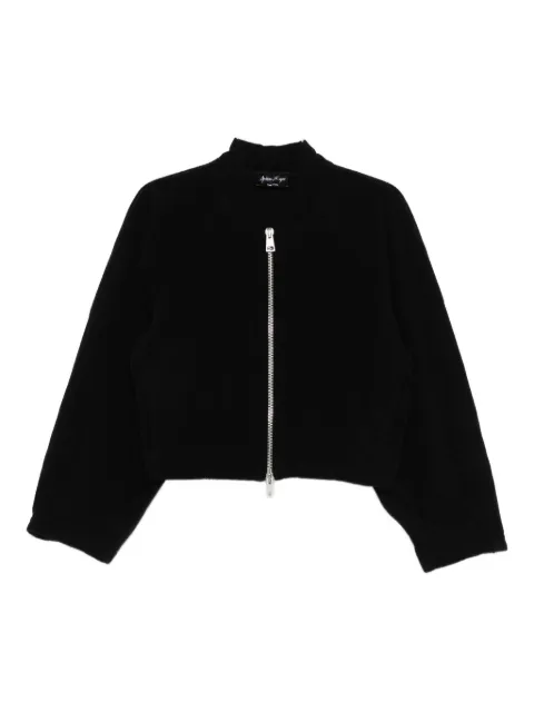Andrea Ya'aqov cashmere bomber jacket Black 25WCASH44CASHMERE