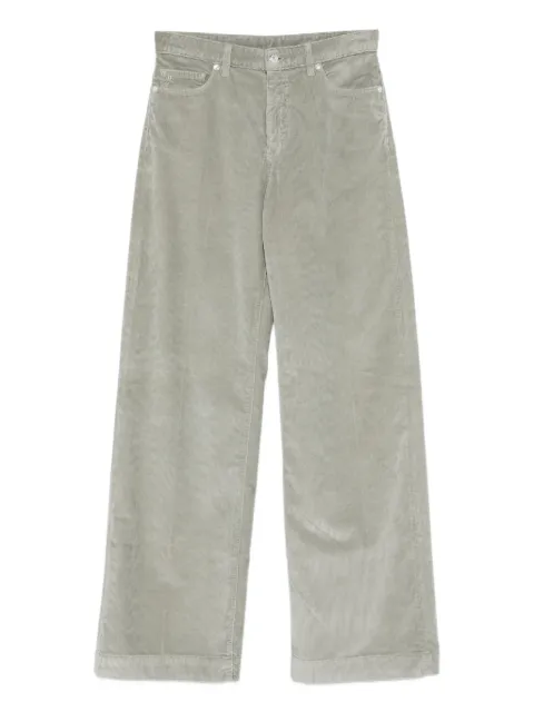 Nine In The Morning Enna corduroy pants Green 9FW25ENN19