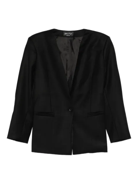 Andrea Ya'aqov pocket jacket Black 25WDUC11WOOL