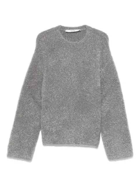 Séfr crew-neck sweater Grey FW25JERMAINEGRY