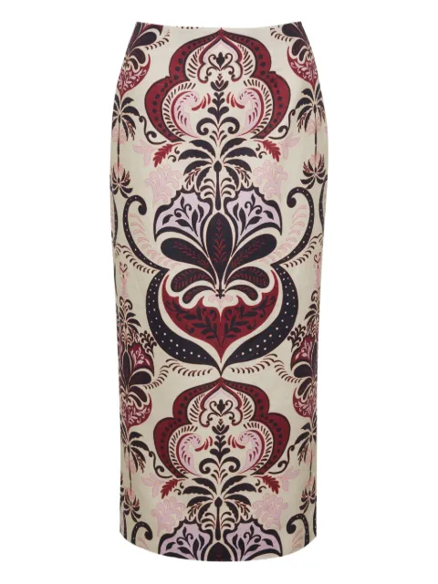 Cara Cara Sienna patterned pencil skirt Neutrals 238LPAPI